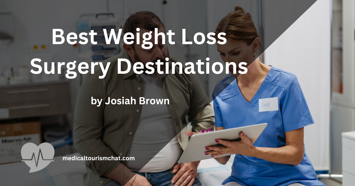 Bariatric surgery patient speaking with a surgeon before weight loss surgery abroad